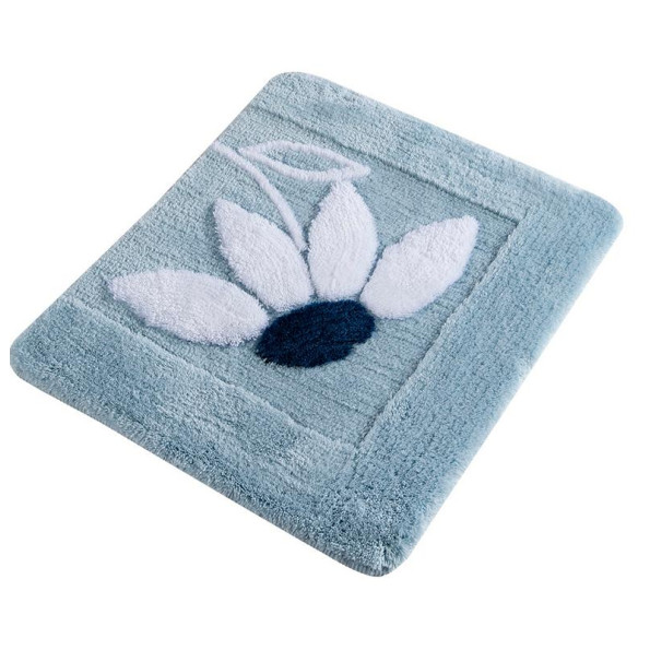 Коврик для ванной Chilai Home Daisy Mavi 50x60 см Коврик для ванной Chilai Home Daisy Mavi 50x60 см