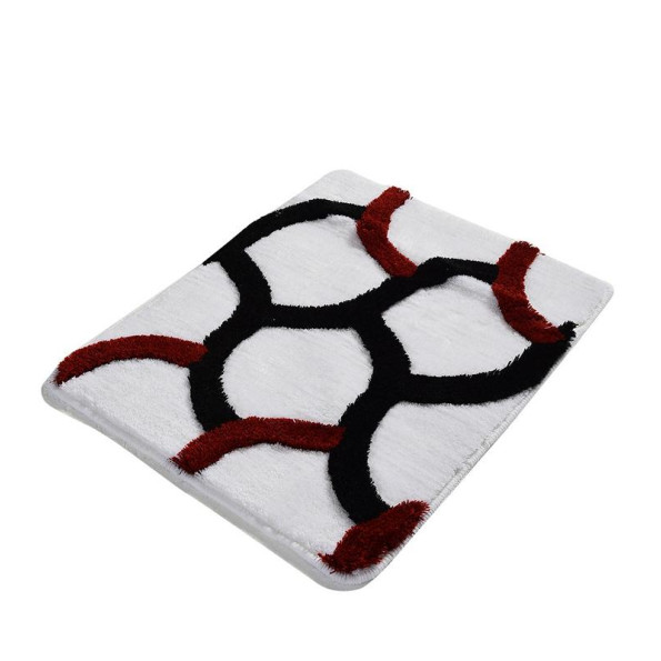 Коврик для ванной Chilai Home Elegant Beyaz 50x60 см Коврик для ванной Chilai Home Elegant Beyaz 50x60 см