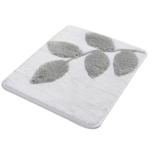 Коврик для ванної кімнати Chilai Home Innovia White-Grey 50x60 см Коврик для ванної кімнати Chilai Home Innovia White-Grey 50x60 см