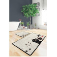 Набір ковриків для ванної кімнати Chilai Home Angry Cats Djt 60x100 см + 50x60 см