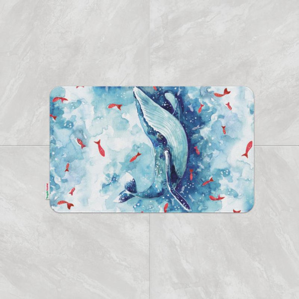 Коврик для ванной Tabe Whale 60x100 см Коврик для ванной Tabe Whale 60x100 см