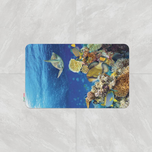 Коврик для ванної кімнати Tabe Aquarium 60x100 см