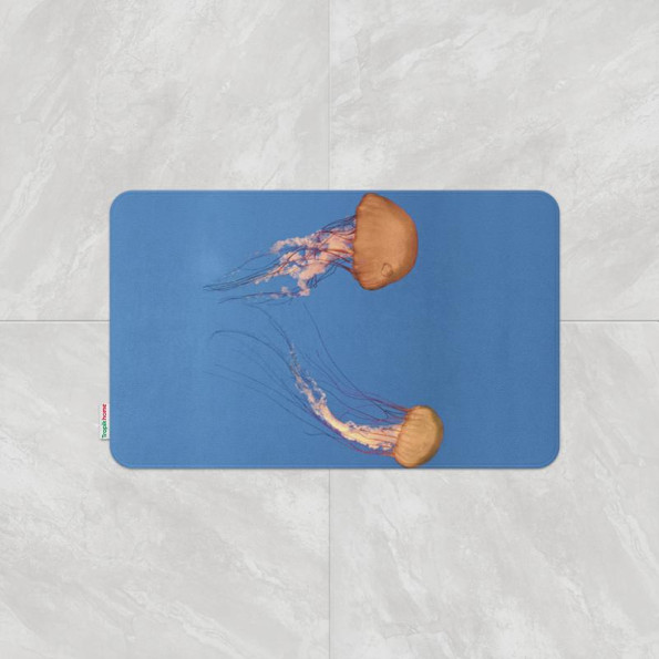 Коврик для ванної кімнати Tabe Jellyfish 60x100 см