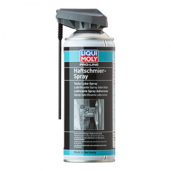 Профессиональная сверхлипкая смазка спрей LIQUI MOLY - Pro-Line Haftschmier Spray 0,4 л.