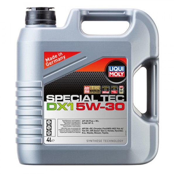 Синтетическое моторное масло - LIQUI MOLY Special Tec DX1 5W-30 4 л.