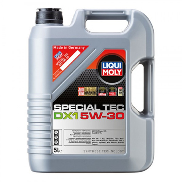 Синтетическое моторное масло - LIQUI MOLY Special Tec DX1 5W-30 5 л.