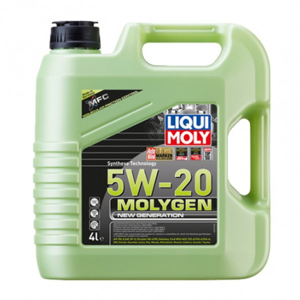 Синтетическое моторное масло - LIQUI MOLY Molygen New Generation 5W-20 4 л.