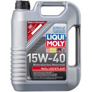 Минеральное моторное масло - LIQUI MOLY MoS2 Leichtlauf SAE 15W-40 5 л. Минеральное моторное масло - LIQUI MOLY MoS2 Leichtlauf SAE 15W-40 5 л.