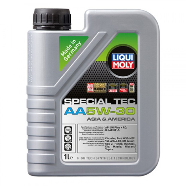 Синтетическое моторное масло - LIQUI MOLY SPECIAL TEC AA 5W-30 1 л.