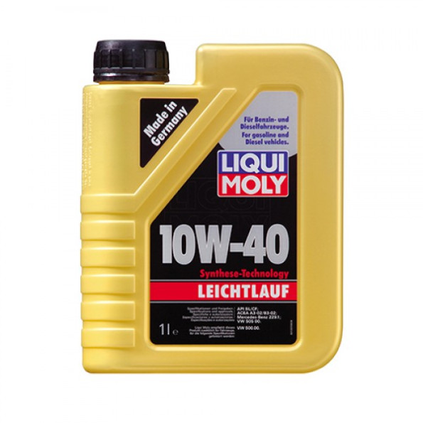 Полусинтетическое моторное масло - LIQUI MOLY Leichtlauf SAE 10W-40 1 л.