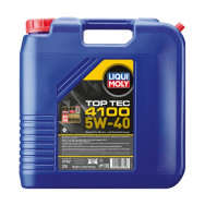 Синтетическое моторное масло - LIQUI MOLY Top Tec 4100 SAE 5W-40 20 л.