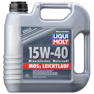 Мінеральне моторне масло -LIQUI MOLY MoS2 Leichtlauf SAE 15W-40 4 л.