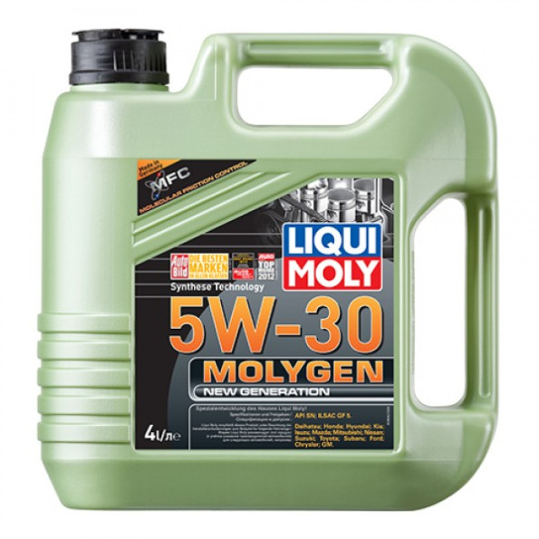 Синтетическое моторное масло - LIQUI MOLY Molygen New Generation 5W-30 4 л.