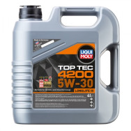 Синтетическое моторное масло - LIQUI MOLY Top Tec 4200 SAE 5W-30 4 л.