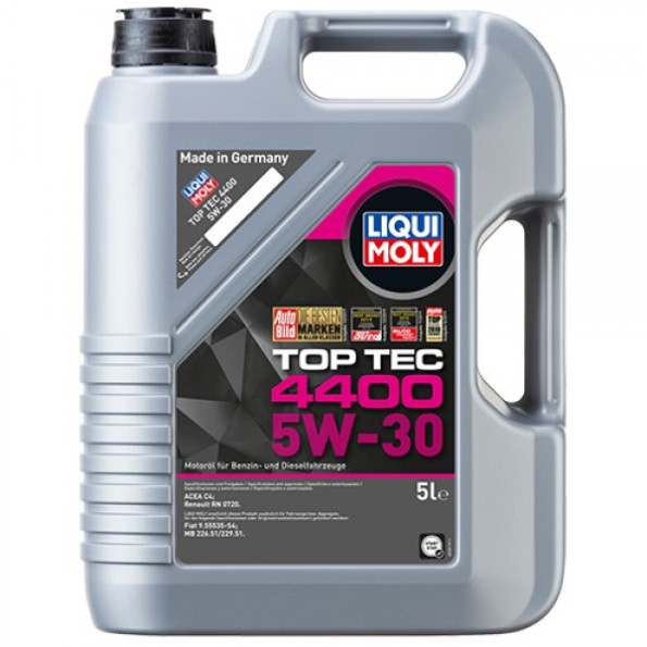 Синтетичне моторне масло - LIQUI MOLY Top Tec 4400 5W-30 5 л.