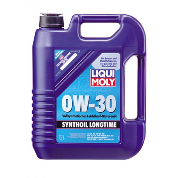 Синтетичне моторне масло - LIQUI MOLY Synthoil Longtime SAE 0W-30 5 л.