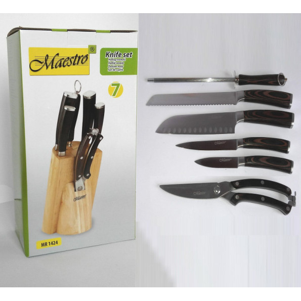 Набор ножей Maestro 7 предметов MR 1424