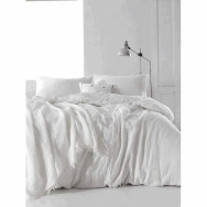 Комплект постільної білизни SoundSleep Muslin white євро