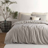 Комплект постельного белья SoundSleep Stonewash TOMMY DARK евро серый Комплект постельного белья SoundSleep Stonewash TOMMY DARK евро серый
