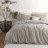 Комплект постельного белья SoundSleep Stonewash TOMMY DARK евро серый