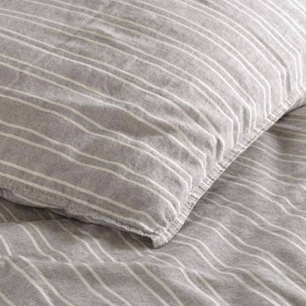 Комплект постільної білизни SoundSleep Stonewash TOMMY DARK євро сірий -
                                                        Фото 3