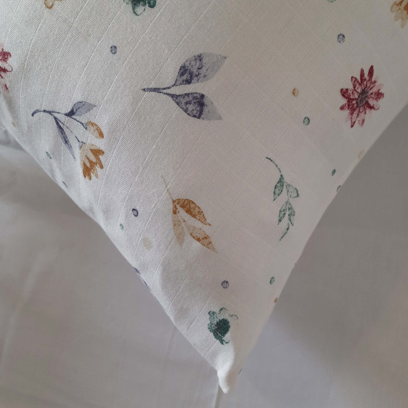 Подростковый комплект постельного белья Flowers SoundSleep муслин -
                                                        Фото 5