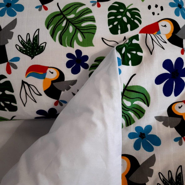 Подростковый комплект постельного белья Jungle SoundSleep муслин -
                                                        Фото 2