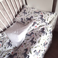 Комплект постільної білизни в ліжечко Unicorn SoundSleep Муслін