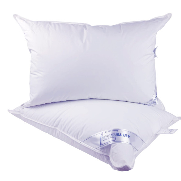 Подушка SoundSleep Elite трикамерна білий пух 50х70 см біла Подушка SoundSleep Elite трикамерна білий пух 50х70 см біла
