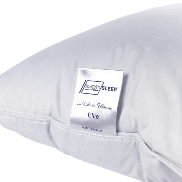Подушка SoundSleep Elite трикамерна білий пух 50х70 см біла -
Фото 3 Подушка SoundSleep Elite трикамерна білий пух 50х70 см біла -
Фото 3