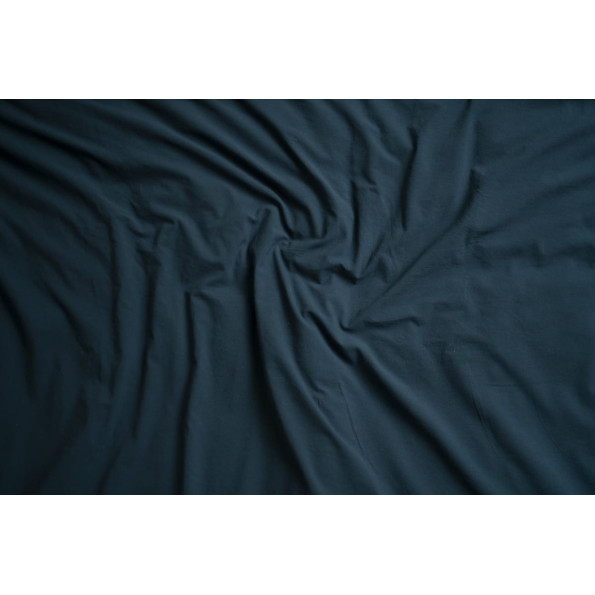 Комплект постельного белья SoundSleep Stonewash Adriatic dark blue семейный синий -
                                                        Фото 4