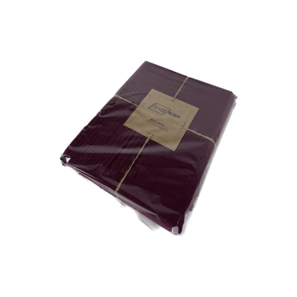 Простынь Muslin SoundSleep Burgundy бургунди 180х220 см -
Фото 3 Простынь Muslin SoundSleep Burgundy бургунди 180х220 см -
Фото 3