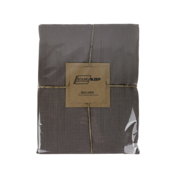 Простынь Muslin SoundSleep Сoffee кофейный 180х220 см Простынь Muslin SoundSleep Сoffee кофейный 180х220 см