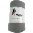 Плед флисовый Levity Emily серый 150х200 см