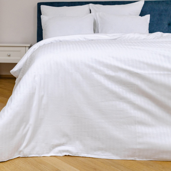 Простирадло SoundSleep готель сатин-страйп 240х260 см біле -
Фото 2 Простирадло SoundSleep готель сатин-страйп 240х260 см біле -
Фото 2