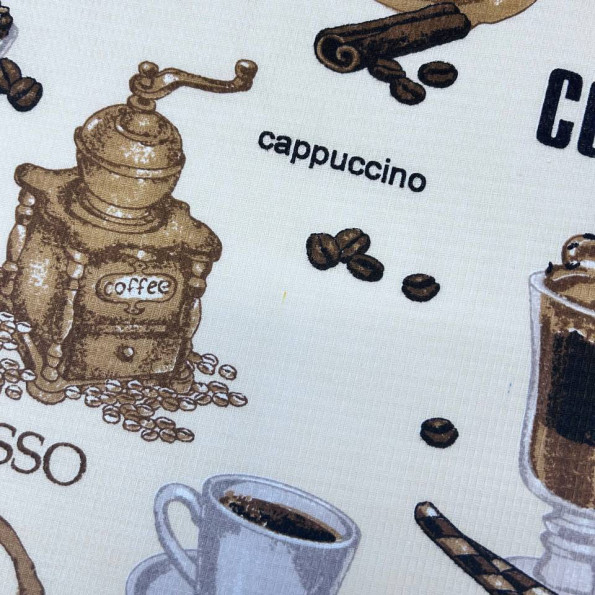 Рушник вафельний кухонний Coffee Emily біло-коричневий 46х60 см -
Фото 3 Рушник вафельний кухонний Coffee Emily біло-коричневий 46х60 см -
Фото 3