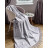 Плед хлопковый SoundSleep Angels серый 140х200 см