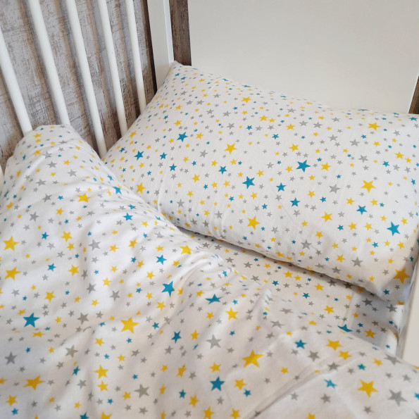 Комплект постільної білизни дитячий Stars SoundSleep фланель -
                                                        Фото 2
