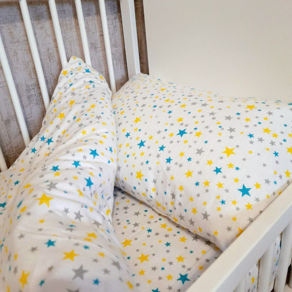 Комплект постільної білизни дитячий Stars SoundSleep фланель -
                                                        Фото 3