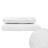 Рушник махровий з петелькою SoundSleep Lenity білий 70х140 см