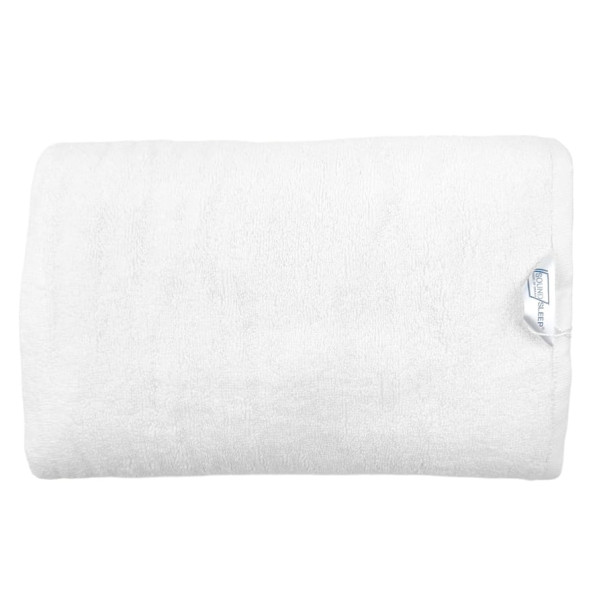 Рушник махровий з петелькою SoundSleep Lenity білий 70х140 см -
                                                        Фото 2