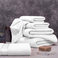 Рушник махровий SoundSleep Rossa 70x140 см біло-молочний