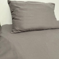 Простынь на резинке фланелевая Delicacy SoundSleep серая 160х200 см
