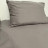 Простынь на резинке фланелевая Delicacy SoundSleep серая 160х200 см