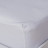 Простынь на резинке фланелевая Delicacy SoundSleep белая 90х200 см