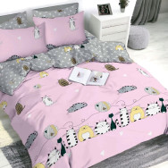 Наволочка Lovely kitten pink SoundSleep бязь 50х70 см
