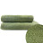 Полотенце махровое с петелькой SoundSleep Delicat олива 70х140 см
