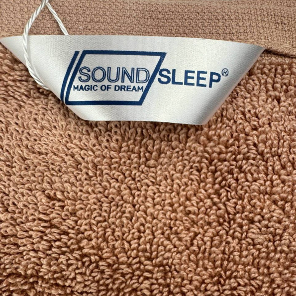 Полотенце махровое с петелькой SoundSleep Delicat бежевый 50х90 см -
Фото 2 Полотенце махровое с петелькой SoundSleep Delicat бежевый 50х90 см -
Фото 2