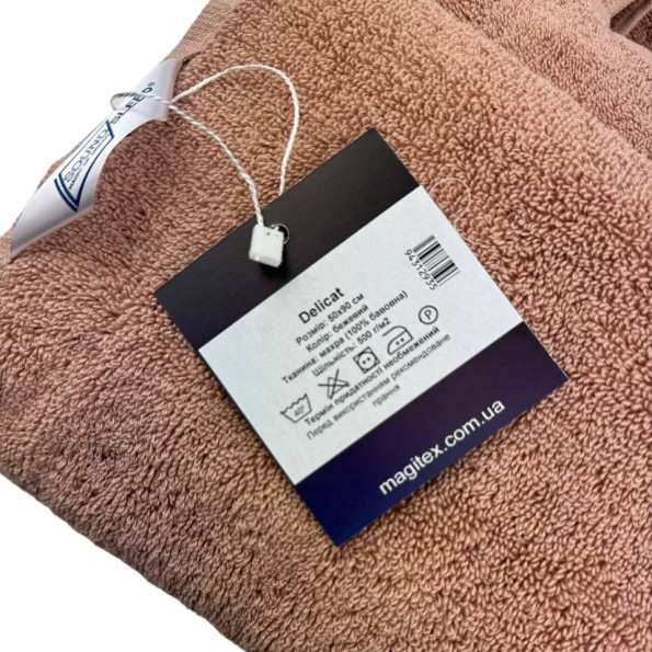 Полотенце махровое с петелькой SoundSleep Delicat бежевый 50х90 см -
Фото 3 Полотенце махровое с петелькой SoundSleep Delicat бежевый 50х90 см -
Фото 3