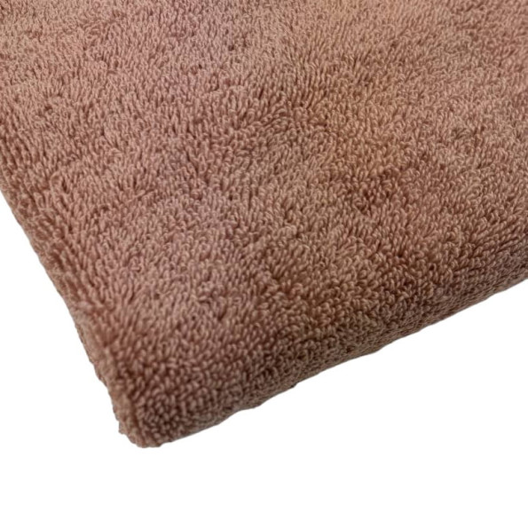 Рушник махровий з петелькою SoundSleep Delicat бежевий 70х140 см -
                                                        Фото 5